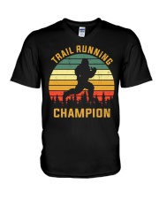 Trail Running Champion V-Neck T-Shirt tile