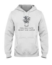 Feeling cute Hooded Sweatshirt tile