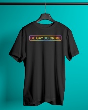 Be Gay Do Crime Classic T-Shirt lifestyle-mens-crewneck-front-3