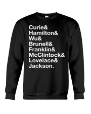 Curie and Hamilton and Wu and Brunell Crewneck Sweatshirt tile