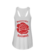 Democratic Socialist Ladies Flowy Tank tile