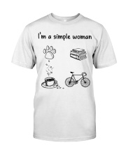 Biking - I'm A Simple Woman Classic T-Shirt tile
