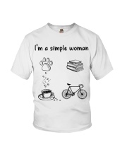 Biking - I'm A Simple Woman Youth T-Shirt tile