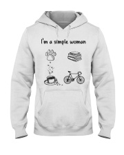 Biking - I'm A Simple Woman Hooded Sweatshirt tile
