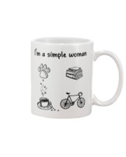 Biking - I'm A Simple Woman Mug tile