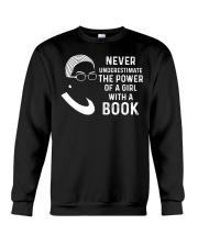 RBG Never Underestimate The Power Of A Girl Crewneck Sweatshirt tile