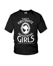 The Society Of Obstinate Headstrong Girls Youth T-Shirt tile