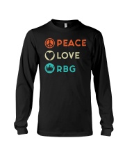 Peace Love RBG Retro Long Sleeve Tee thumbnail