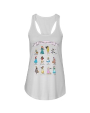 Who Runs The World Ladies Flowy Tank tile