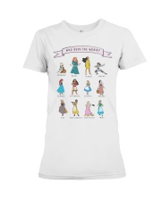 Who Runs The World Premium Fit Ladies Tee tile