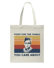 RBG - Fight For The Things You Care About Retro Tote Bag tile