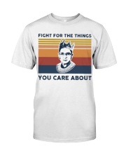 RBG - Fight For The Things You Care About Retro Classic T-Shirt tile