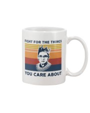 RBG - Fight For The Things You Care About Retro Mug tile