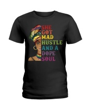 She Got Mad Hustle And A Dope Soul Ladies T-Shirt thumbnail