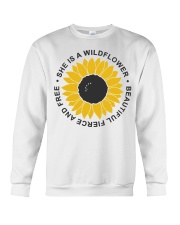 She Is A Wildflower Crewneck Sweatshirt tile