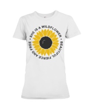 She Is A Wildflower Premium Fit Ladies Tee tile