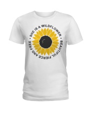 She Is A Wildflower Ladies T-Shirt tile