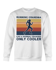 Running Grandma Like A Normal Grandma Only Cooler Crewneck Sweatshirt tile