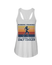 Running Grandma Like A Normal Grandma Only Cooler Ladies Flowy Tank tile