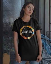 We Are All Human - Black History Month Classic T-Shirt apparel-classic-tshirt-lifestyle-08