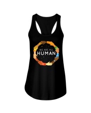 We Are All Human - Black History Month Ladies Flowy Tank tile