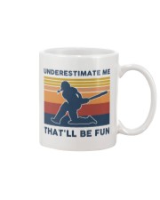 Underestimate Me That'll Be Fun - Cricket Mug tile