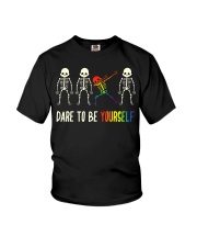Dare To Be Yourself LGBT Pride Youth T-Shirt thumbnail