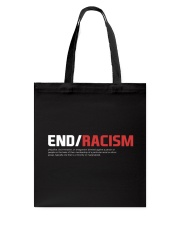 End Racism Tote Bag tile