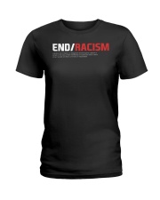 End Racism Ladies T-Shirt tile