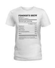 Feminist's Brew Ladies T-Shirt tile