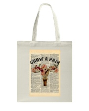 Grow A Pair Dictionary Tote Bag tile