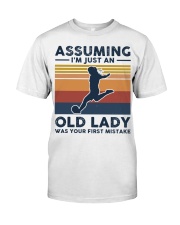Assuming I'm Just An Old Lady - Football Retro Classic T-Shirt tile