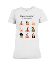Empowered women Empower women Premium Fit Ladies Tee tile