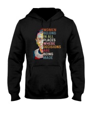 RBG Women Belong In All Places Hooded Sweatshirt tile