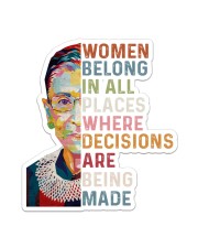RBG Women Belong In All Places Sticker tile
