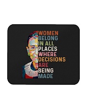 RBG Women Belong In All Places Mousepad tile