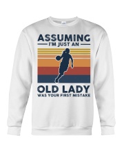 Assuming I'm Just An Old Lady - Basketball Crewneck Sweatshirt tile