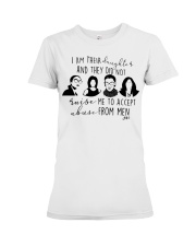 I Am Their Daughter Premium Fit Ladies Tee tile