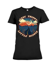 Stay trippy little hippie Premium Fit Ladies Tee tile