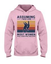 Assuming I Was Like Most Women - Judo Retro Hooded Sweatshirt front