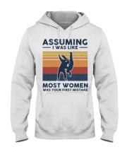Assuming I Was Like Most Women - Judo Retro Hooded Sweatshirt tile