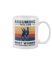Assuming I Was Like Most Women - Judo Retro Mug tile