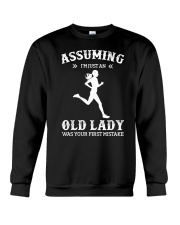 Assuming I'm An Just Old Lady - Running Crewneck Sweatshirt thumbnail
