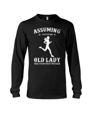 Assuming I'm An Just Old Lady - Running Long Sleeve Tee thumbnail