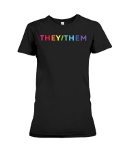 They Them Premium Fit Ladies Tee tile