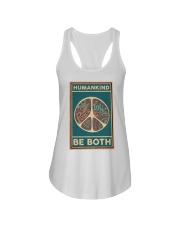 Humankind Be Both Ladies Flowy Tank tile