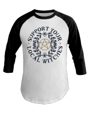 Support Your Local Witches Baseball Tee tile