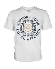 Support Your Local Witches V-Neck T-Shirt tile
