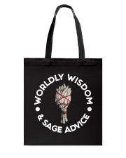 Worldly Wisdom And Sage Advice Tote Bag tile
