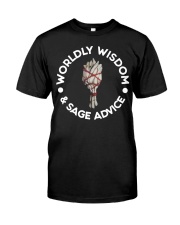 Worldly Wisdom And Sage Advice Premium Fit Mens Tee tile